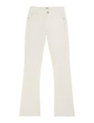 2100 Flared Fit Jeans Bottoms Jeans Wide Jeans Cream Indian Blue Jeans