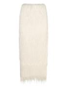 Cmfallon-Skirt Skirts Knee-length & Midi Skirts White Copenhagen Muse