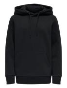 Osjceres Hoodie Swt Noos Tops Sweatshirts & Hoodies Hoodies Black ONLY...