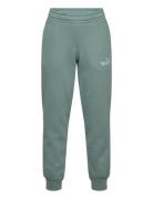 Ess No. 1 Logo Sweatpants Fl B Bottoms Sweatpants Green PUMA