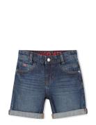 Denim Shorts Bottoms Shorts Blue Hugo Kids