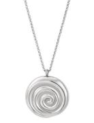 Spiral Necklace Silver Accessories Jewellery Necklaces Dainty Necklace...