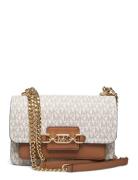 Lg Shldr Bags Small Shoulder Bags-crossbody Bags Beige Michael Kors