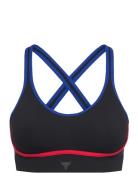 Pjt Rck Bra Sport Women Sport Clothing Sport Bras - All Black Under Ar...