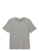 Nataliasy Rib T-Shirt Tops T-Kortærmet Skjorte Grey Sofie Schnoor Youn...