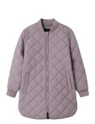 Nkfmarlin Quilt Jacket Long Tb Outerwear Jackets & Coats Quilted Jacke...