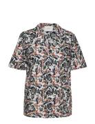 Carol Shirt Tops Shirts Short-sleeved Multi/patterned Just Female