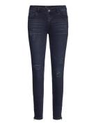 40 The Celinazip Torn Custom Bottoms Jeans Skinny Blue Denim Hunter