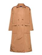 Giselle Rs Coat Trenchcoat Frakke Beige Résumé