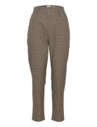 Melanie Gacon Pant Glasgow Bottoms Trousers Straight Leg Brown Pieszak