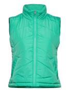 Onlnicole Quilt Waistcoat Otw Vests Padded Vests Green ONLY