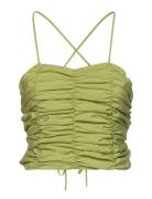 Enanastasia Sl Top 6891 Tops Blouses Sleeveless Green Envii