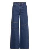 Zip Jeans.indigo1 Bottoms Jeans Wide Blue Helmut Lang