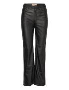 Jxkenya Hw Straight Faux Leat Pant Noos Bottoms Trousers Leather Leggi...