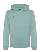 Pullover Hoodie Tops Sweatshirts & Hoodies Hoodies Blue Lyle & Scott