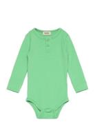 Body Ls Bodies Long-sleeved Green MarMar Copenhagen