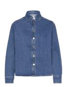 Trw-Ellen Shirt Wash Montana Tops Shirts Denim Shirts Blue Tomorrow