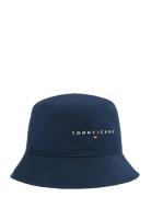 Tjw Linear Logo Bucket Hat Accessories Headwear Bucket Hats Navy Tommy...