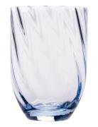 Swirl Tumbler Home Tableware Glass Drinking Glass Blue Anna Von Lipa