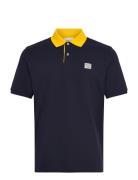 Contrast Ss Polo Designers Polos Short-sleeved Navy GANT