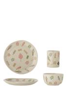 Sweets Tableware Set Home Meal Time Dinner Sets Cream Bloomingville