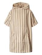 Naram Kids Poncho Home Textiles Bathroom Textiles Robes Cream Bongusta