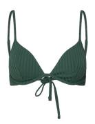 Bra Stella Rib Swimwear Bikinis Bikini Tops Triangle Bikinitops Green ...