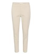 Soffyspw Pa Bottoms Trousers Straight Leg Cream Part Two