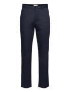 Marcus Light Twill Trousers Designers Trousers Chinos Blue WOOD WOOD