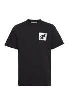 Wwbobby St Age T-Shirt Tops T-Kortærmet Skjorte Black WOOD WOOD