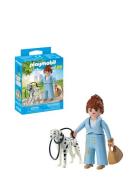 Manager With Dalmatian Toys Playmobil Toys Multi/patterned PLAYMOBIL
