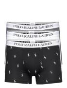 Classic Stretch-Cotton Trunk 3-Pack Boxershorts Multi/patterned Polo R...