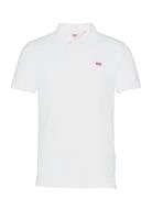 Levis Hm Polo White + Pique Tops Polos Short-sleeved White Levi's®