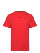 Athlete Tee Sport Men Sports Clothes Sport Tops Sport T-Skjorte Red Re...