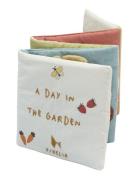 Fabric Book - Garden Toys Kids Books Baby Books White Fabelab