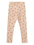 Jersey Leggings Jules Bottoms Leggings Beige Wheat