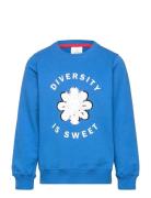 Tnnorna Sweatshirt Tops Sweatshirts & Hoodies Sweatshirts Blue The New