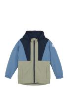 Jacket - Colorblock Outerwear Jackets & Coats Windbreaker Blue Color K...