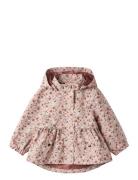 Nmfmalex08 Jacket Aop Fo Parka Jakke Pink Name It