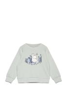 Sweatshirt Moomin Tops Sweatshirts & Hoodies Sweatshirts Green Lindex