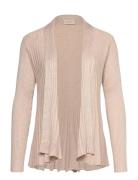 Fqclaudisse-S-Car Tops Knitwear Cardigans Beige FREE/QUENT