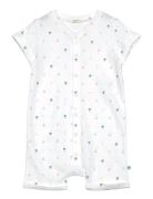 Overall Bodysuits Short-sleeved White United Colors Of Benetton