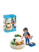 Turtle Terrarium Toys Playmobil Toys Multi/patterned PLAYMOBIL