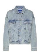 Lou_B Jakke Denimjakke Blue HUGO BLUE