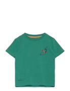 Tnstnewel S_S Tee Tops T-Kortærmet Skjorte Green The New