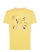 Rooster Kid T-Shirt Yellow Tops T-Kortærmet Skjorte Yellow THE ANIMALS...