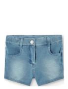 Fleece Denim Shorts Bottoms Shorts Blue Boboli