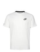 Lili 25V Sport Men Sports Clothes Sport Tops Sport T-Skjorte White Bul...