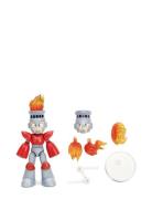 Jada Toys Mega Man Fire Man Figur Toys Playsets & Action Figures Actio...
