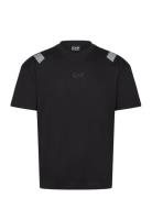 T-Shirt Tops T-Kortærmet Skjorte Black EA7